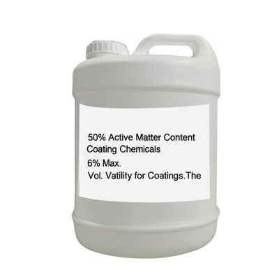 Buy Coating Additives with 50% Active Matter Content, 6% Max. Volatility, and 100-500 MPa.s Viscosity for Enhanced Performance online manufacture