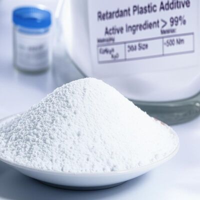 Flame Retardant Plastic Additive with Active Ingredient ≥99% and Molecular Formula C20 H25 N3O for Fine Particle Size <500 Nm